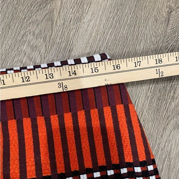 Ann Taylor Colored Striped A-Line Skirt Size 10 - Picture 3 of 7